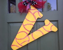 Popular items for softball letters on Etsy