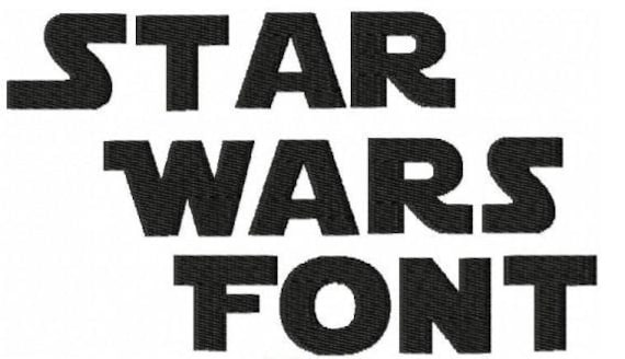 what extensis font looks like star wars