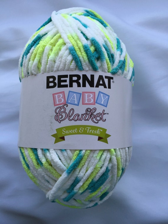 baby bernat yarn blanket oz 10.5 white Fresh Yarn Baby 98005 START Bernat OMBRE Sweet Blanket FRESH &