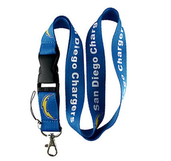 San Diego Chargers Auto Neck Lanyard Key chain wear by
