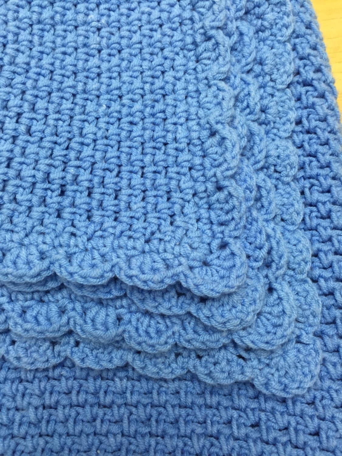 Soft and warm baby blanket or afghan