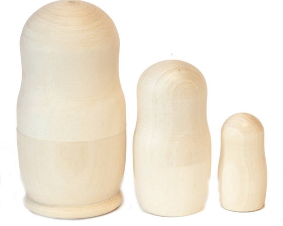 blank nesting dolls 10 piece