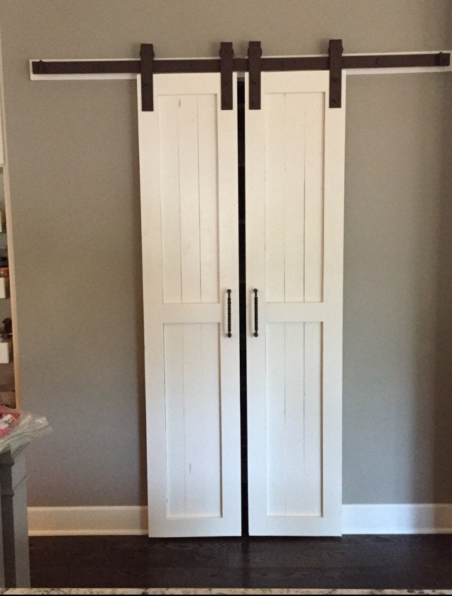 Sliding Barn Door Style Pantry Doors Door Only by RussBuilders