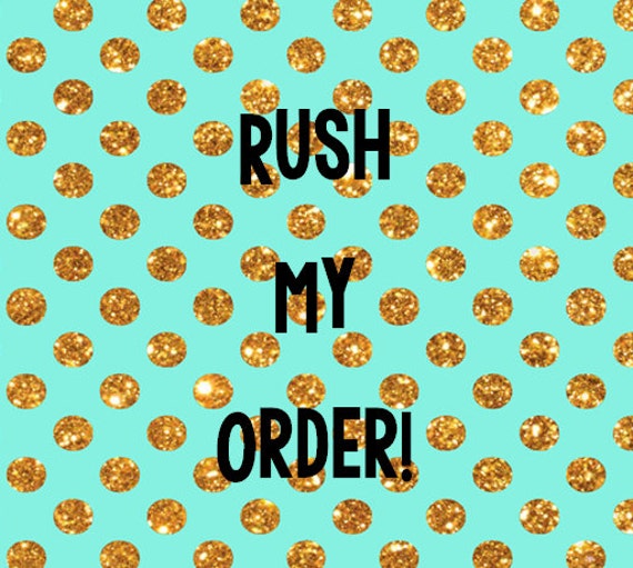 Rush Order Fee Listing