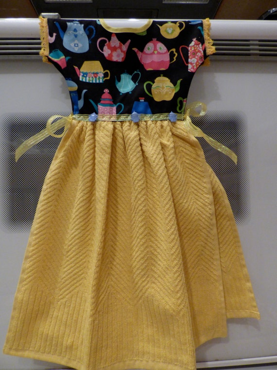 Handmade Hanging Kitchen Towel Dress for Oven/Stove Handle