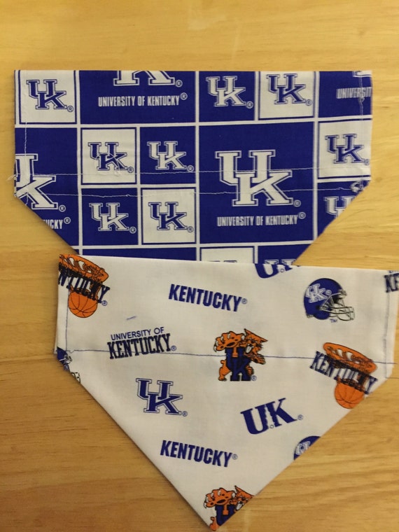 University of Kentucky Dog Bandana UK by on Etsy