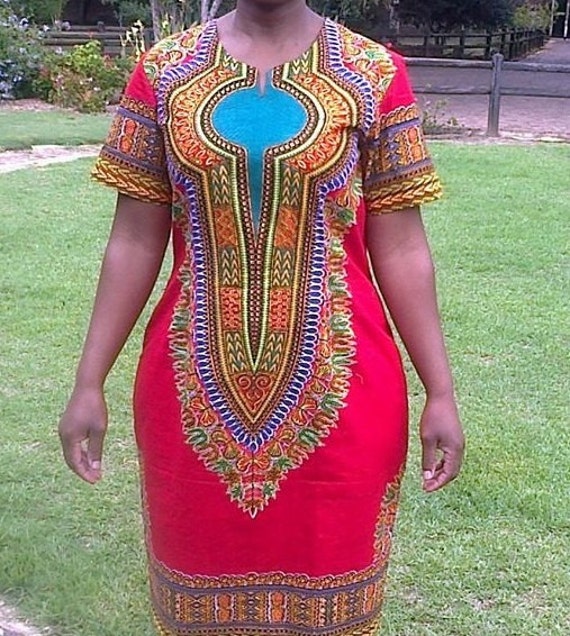 red african dresses design