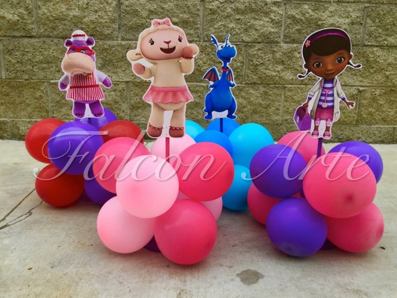 Doc McStuffins Birthday Lambie Stuffy Hallie Balloon