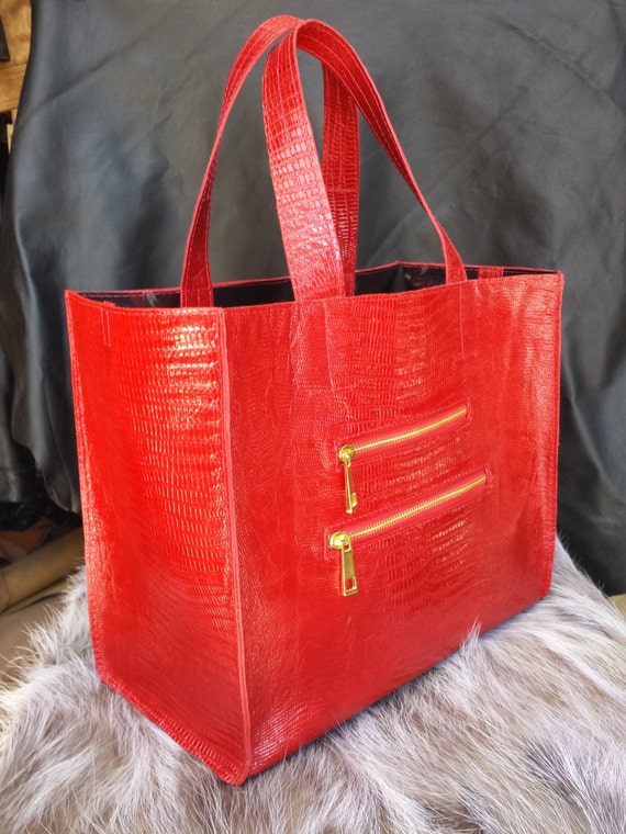 100USD OFF Handmade tote bag with detachable small by V2Emporium