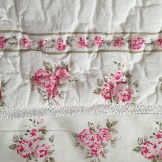 shabby chic quilted pillow sham retired shabby chic quilted pillow sham retired