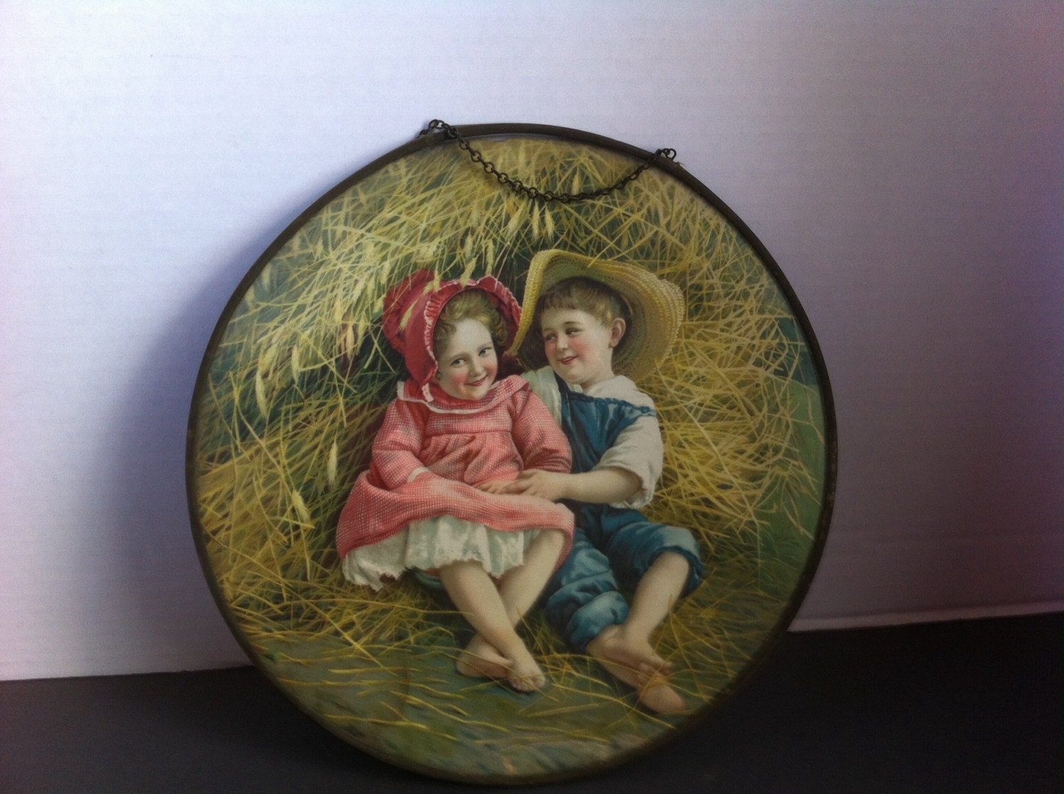 Very OLD Victorian Flue Cover stove pipe cover. by IveGotYourList