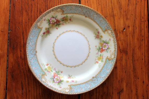 Vintage 1947 Noritake China Blue Dawn Bluedawn by ...