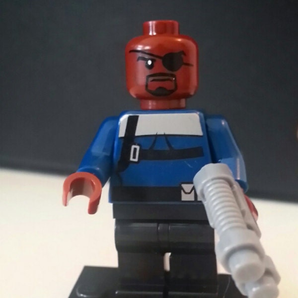 lego custom nick fury
