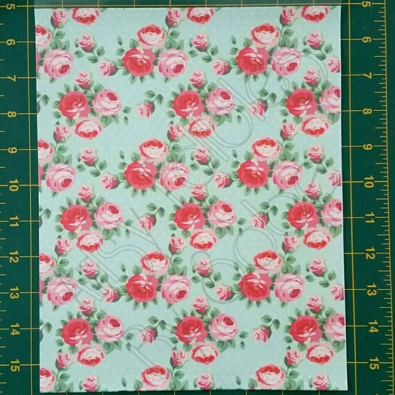 Vintage Floral Printed Icing Sheets