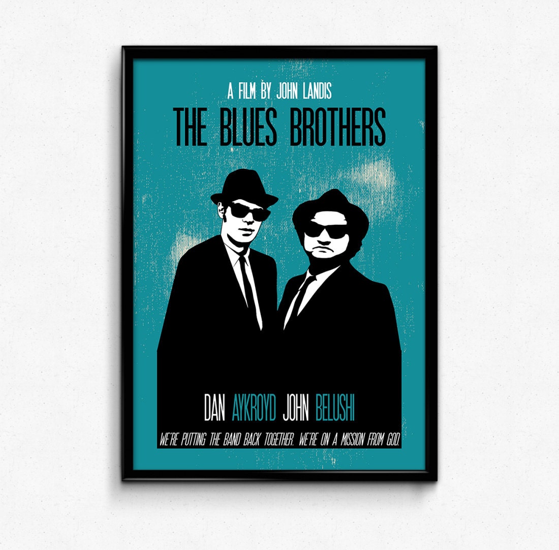 The Blues Brothers Poster Print Movie Quote We're