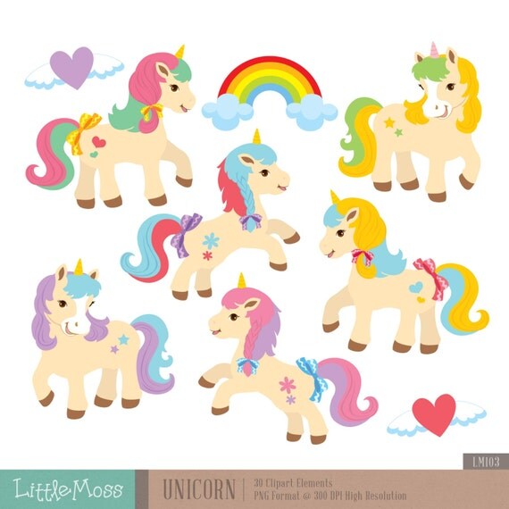 Unicorns Clipart