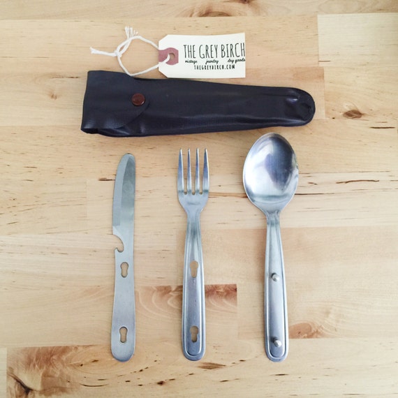 Items similar to Vintage camping utensils backpacking Boy Scouts of