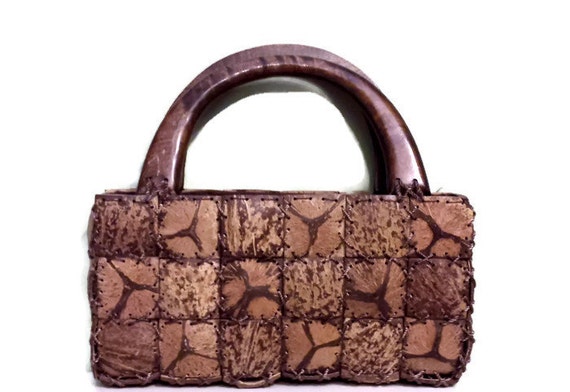 Very Unique Handmade Wooden Handbag