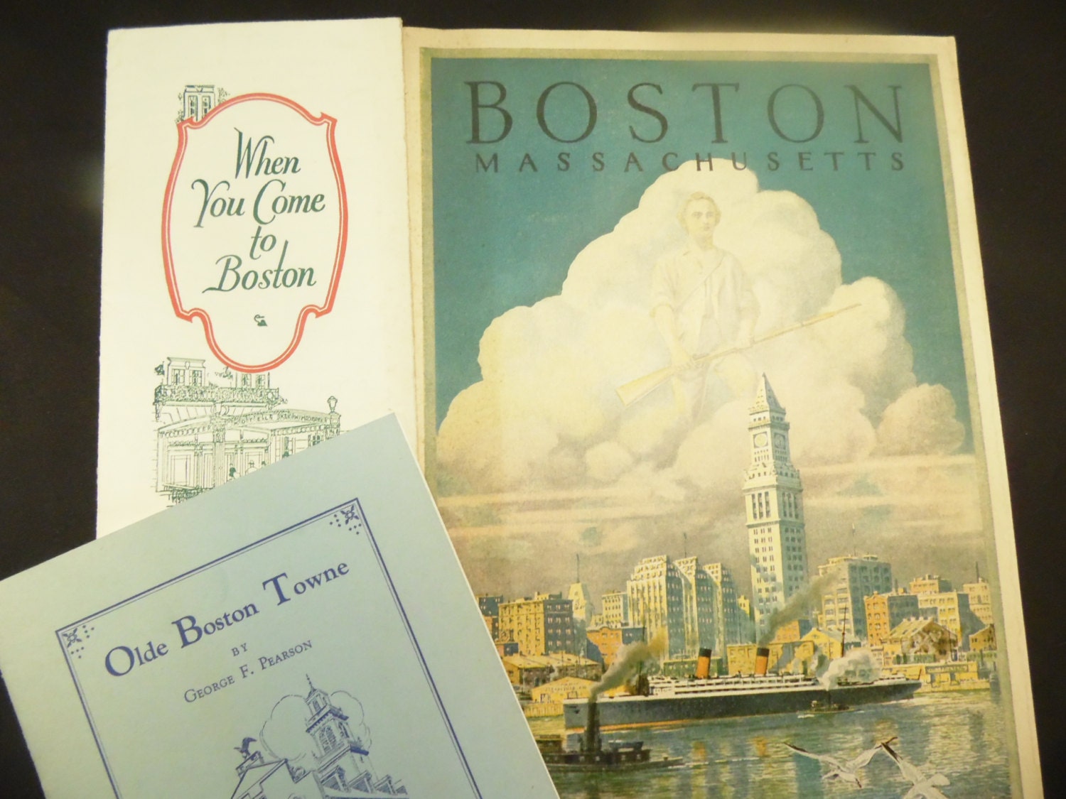 Boston tourist information brochure
