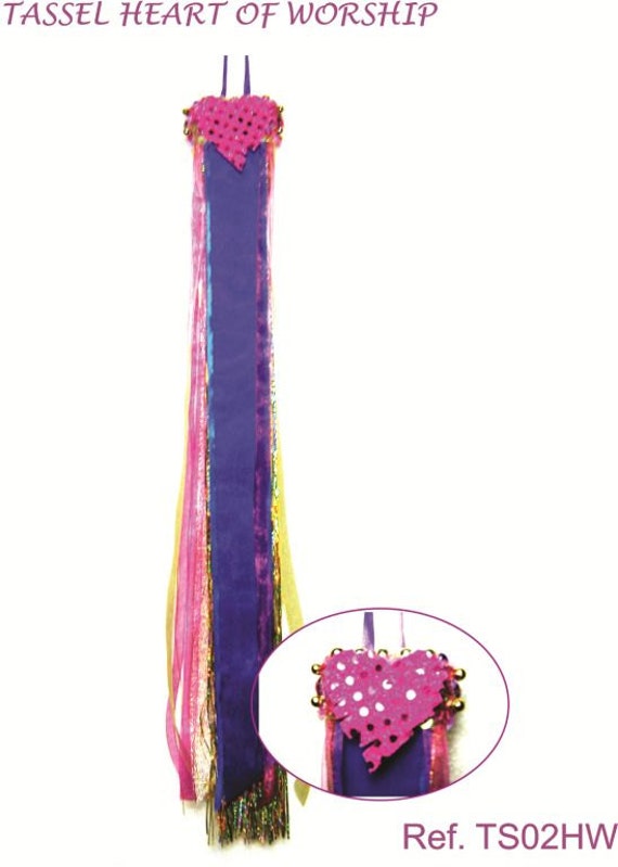 Items similar to Worship Dance Tambourine Tassels (brand new) on Etsy