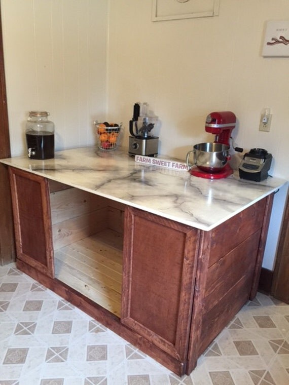 Items similar to Country Kitchen Island on Etsy