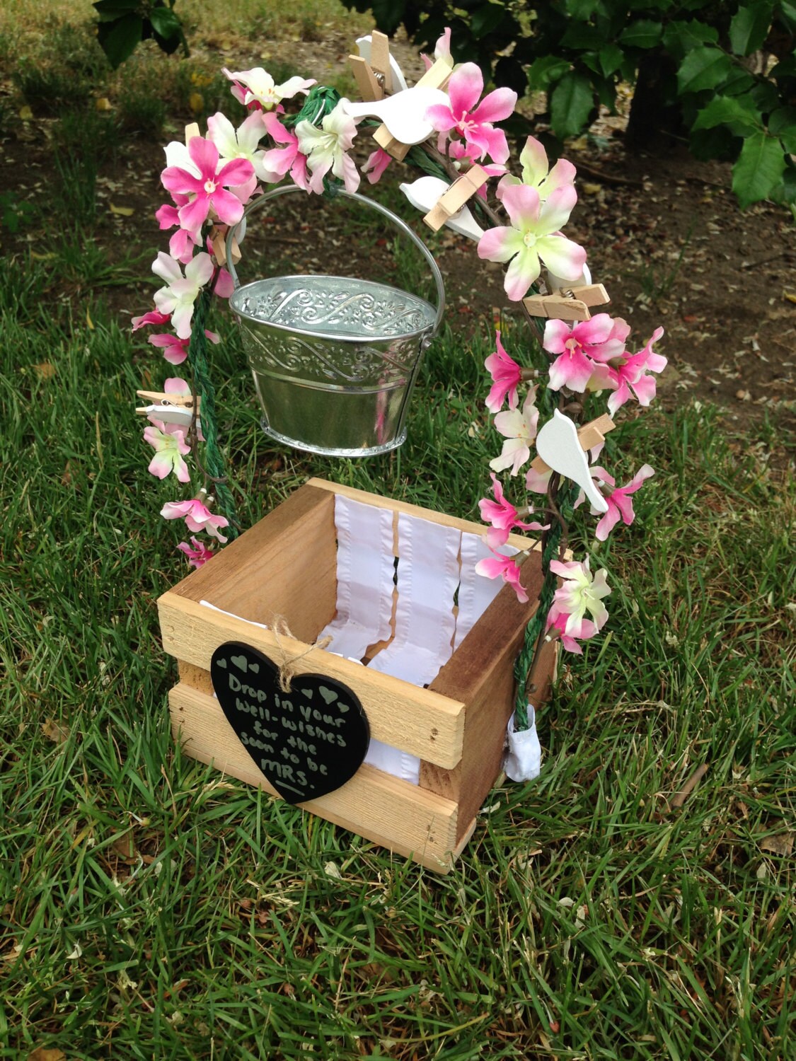 Wedding or Bridal Shower Wishing Well