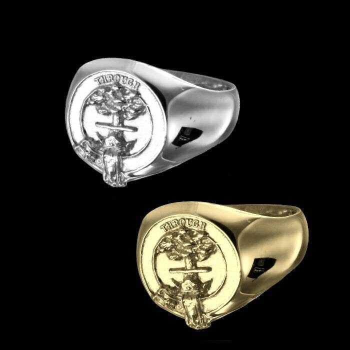 Clan Hamilton Crest Men's Ring