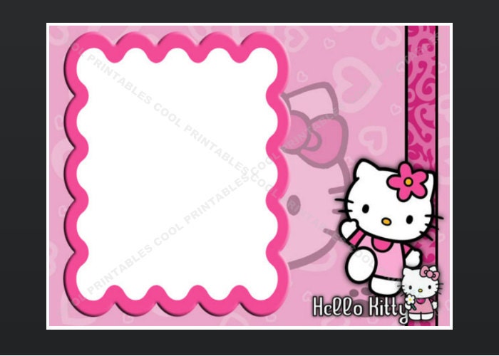 Hello Kitty Blank Invitations 5