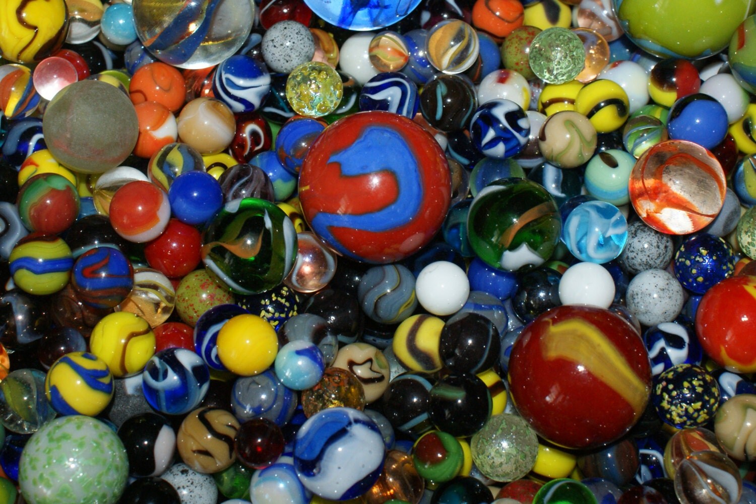 Bulk Lot of Marbles for Kids w/ Boulders by TheMarbleGalaxy