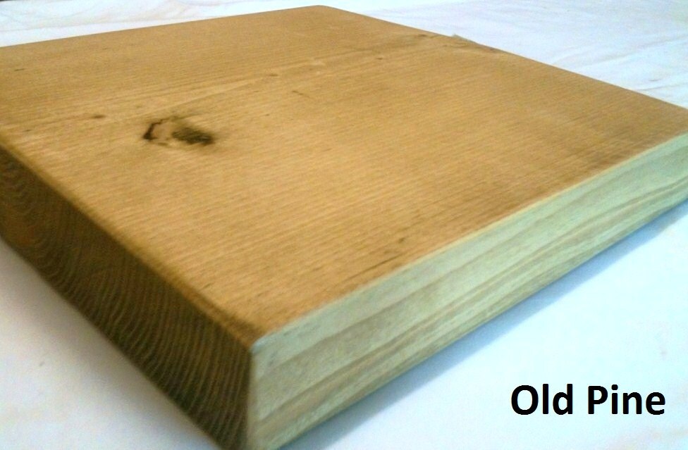 12/300mm depth wooden extra deep floating pine shelf