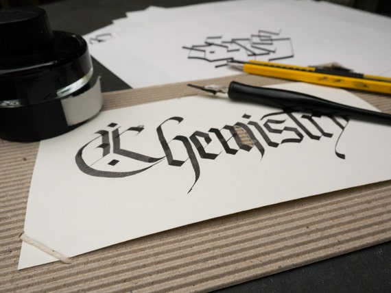 items-similar-to-chemistry-calligraphy-on-etsy