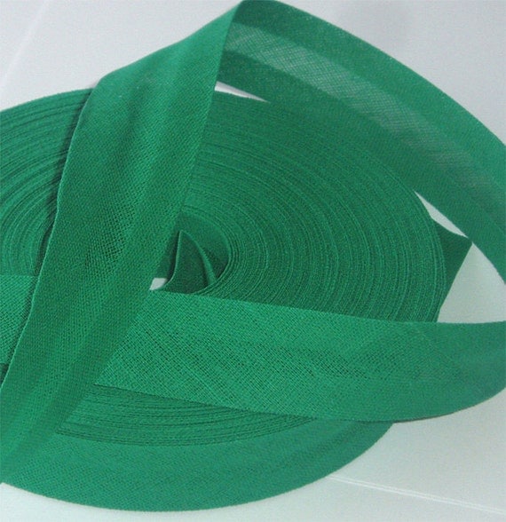 25mm 1 inch Cotton Bias Binding Bunting Folded Tape 27 Yard