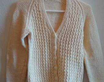 Items similar to For the Ladies - Cozy Chic Hand-Knit Mexican Sweater ...