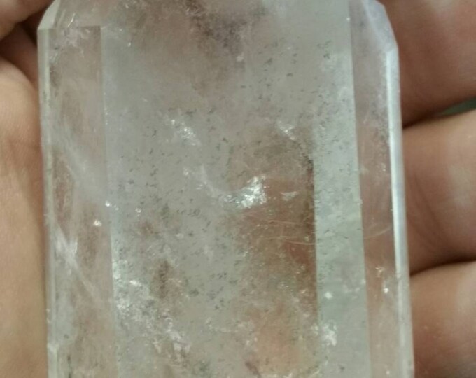 Clear Quartz Crystal Point 3 inches tall- from Brazil Healing Crystals \ Reiki \ Healing Stone \ Healing Stones \ Chakra \ Chakra Healing