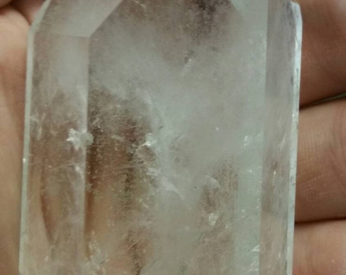 Clear Quartz Crystal Point 3 inches tall- from Brazil Healing Crystals \ Reiki \ Healing Stone \ Healing Stones \ Chakra \ Chakra Healing