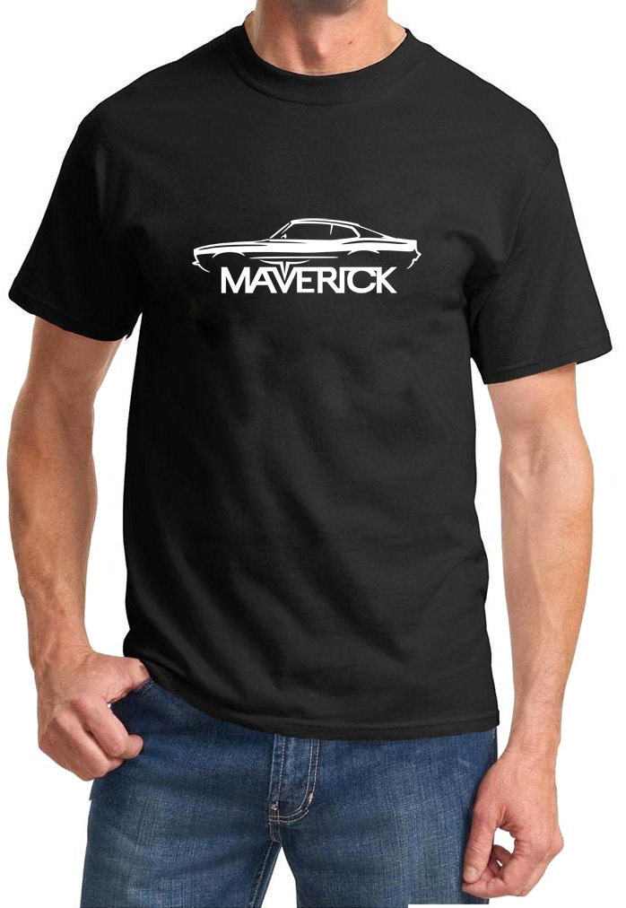 Ford Maverick Classic Outline Design Tshirt