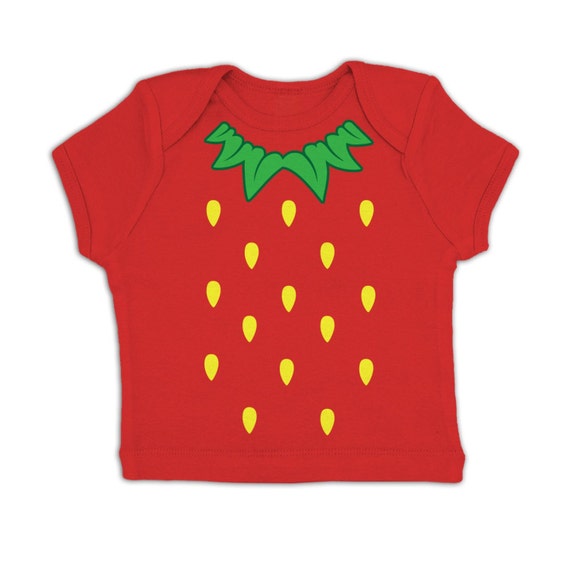 Strawberry Costume baby t-shirt