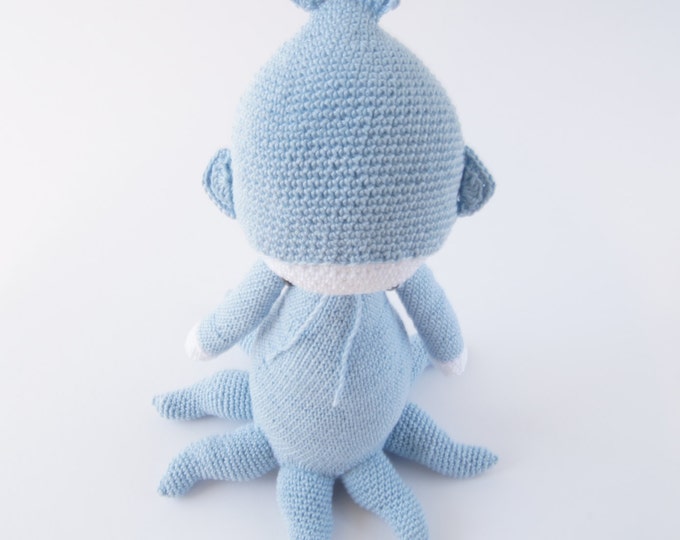 Crochet Toy Doll Octopus Amigurumi Lalylala Doll Handmade