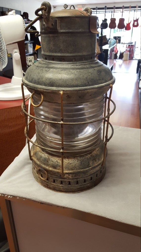 Items similar to Antique Caboose Lantern on Etsy