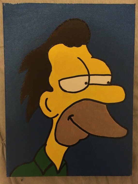 Lenny From the Simpsons by THROATSHOP on Etsy