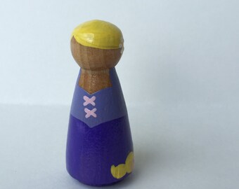 rapunzel peg doll