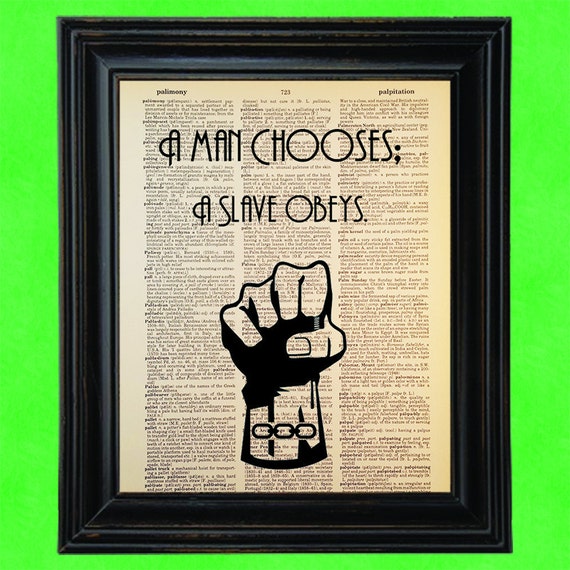 Bioshock A Man Chooses A Slave Obeys