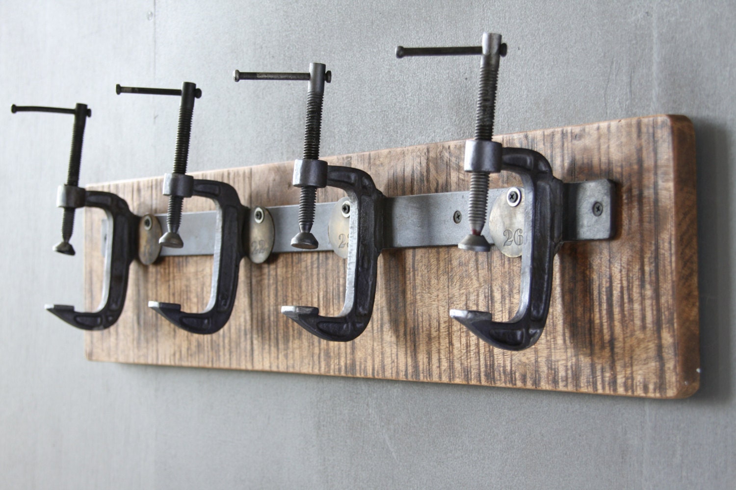 Industrial Clamp Coat Hanger