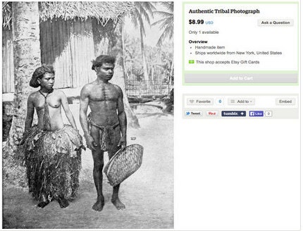 Authentic tribal photograph