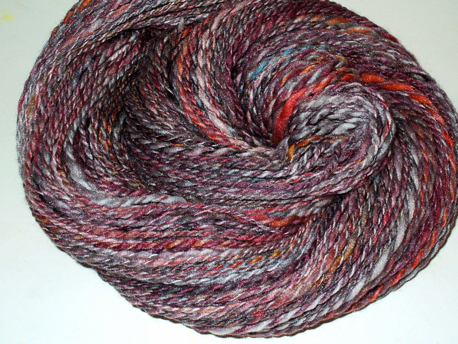 Handspun Nylon Yarn for Knitting Crochet