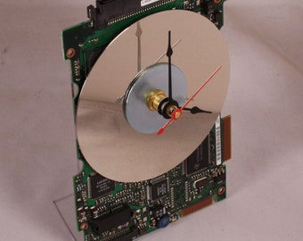 Computer Circuit Board Desk Clock