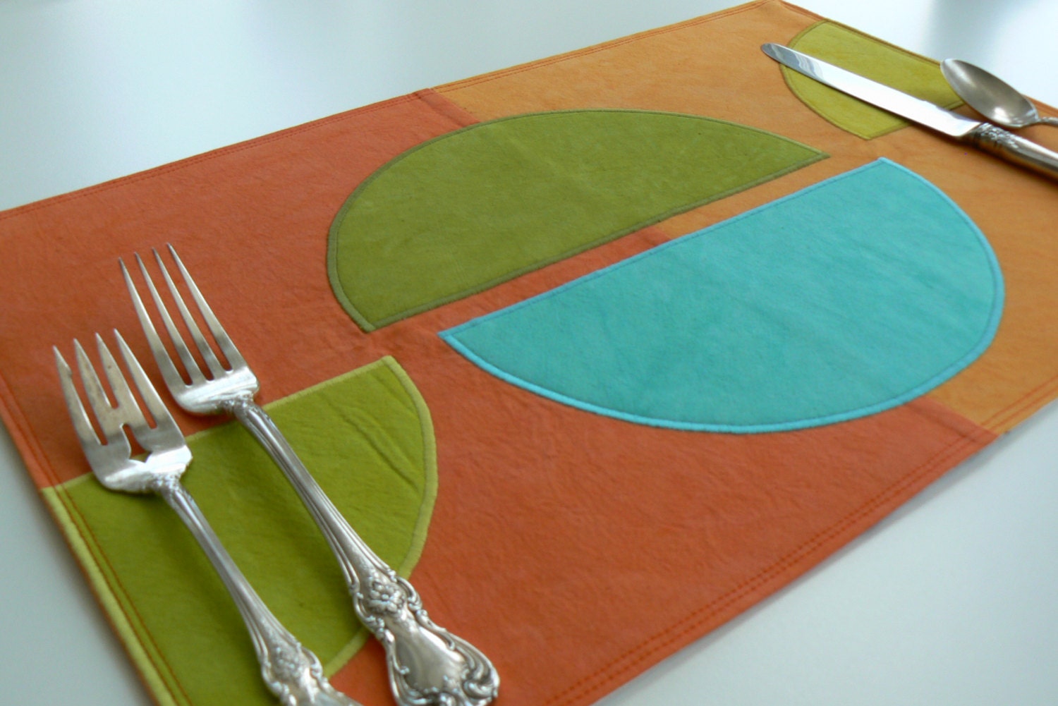 MidCentury Modern Place Mats Set of 4