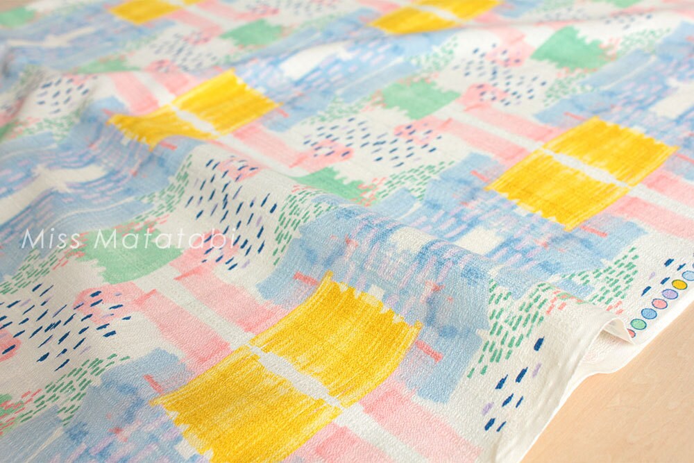 Japanese Fabric Pastel Art A 50cm