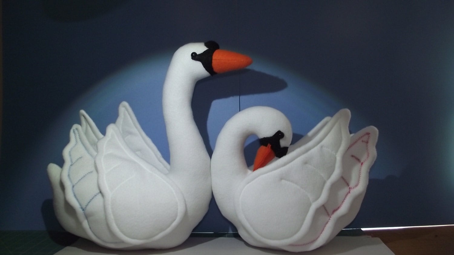 swan cuddly toy