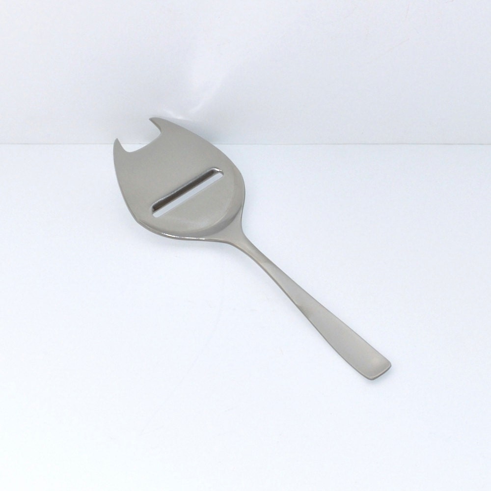 Mid Century Modern German Stainless Steel Cheese Slicer Server Haute